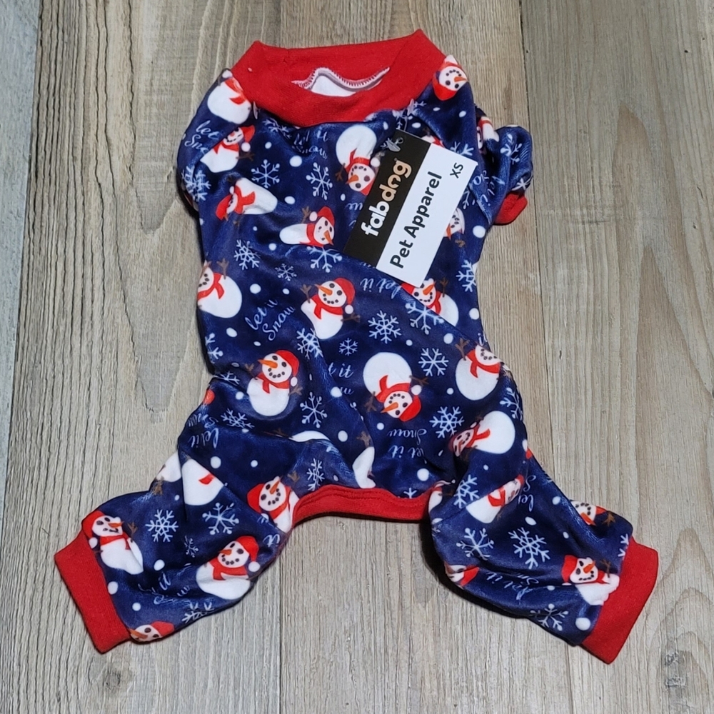 NWT Fabdog XS Christmas Dog Sleeper